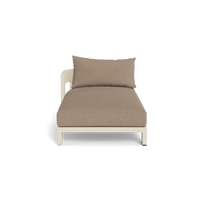 Victoria Aluminum Chaise Left