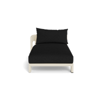 Victoria Aluminum Chaise Left