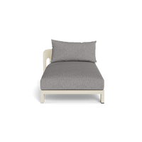 Victoria Aluminum Chaise Left