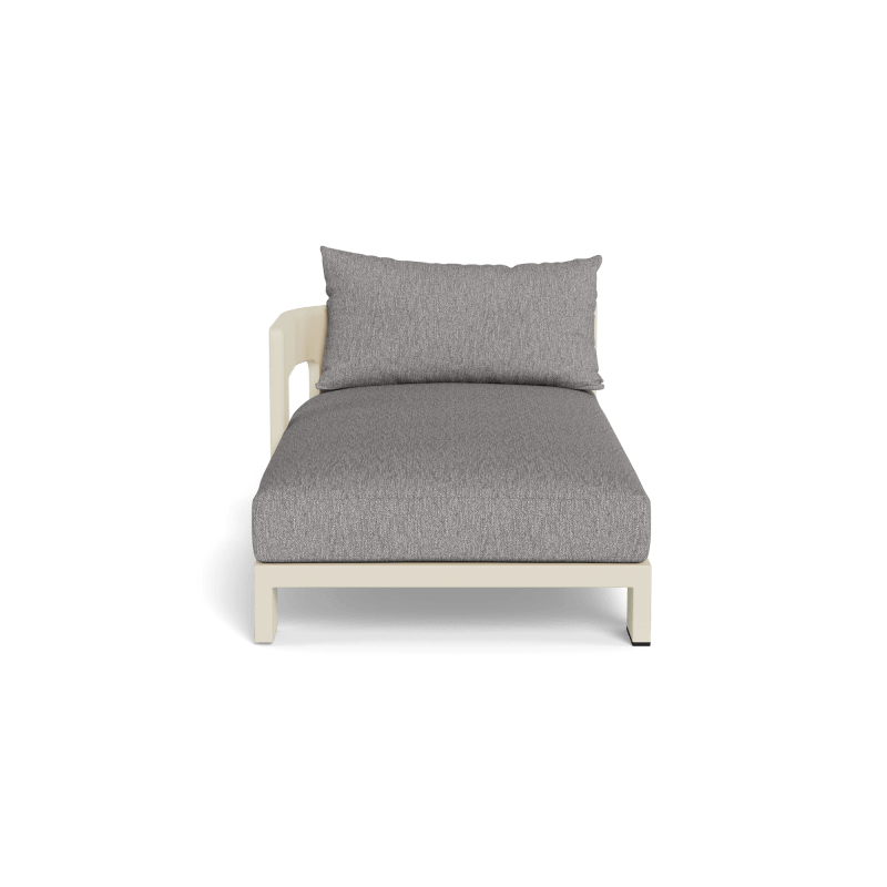 Victoria Aluminum Chaise Left