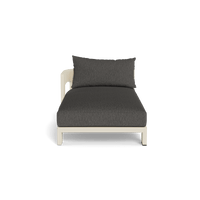 Victoria Aluminum Chaise Left