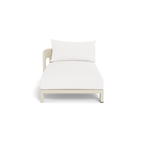 Victoria Aluminum Chaise Left