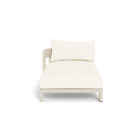 Victoria Aluminum Chaise Left
