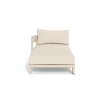Victoria Aluminum Chaise Left