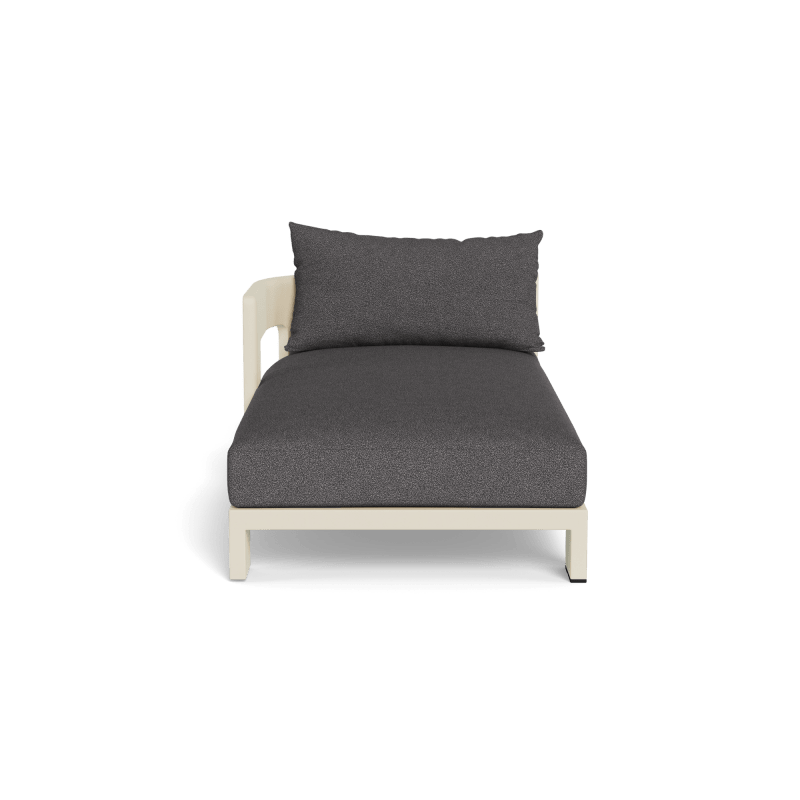 Victoria Aluminum Chaise Left