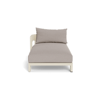 Victoria Aluminum Chaise Left