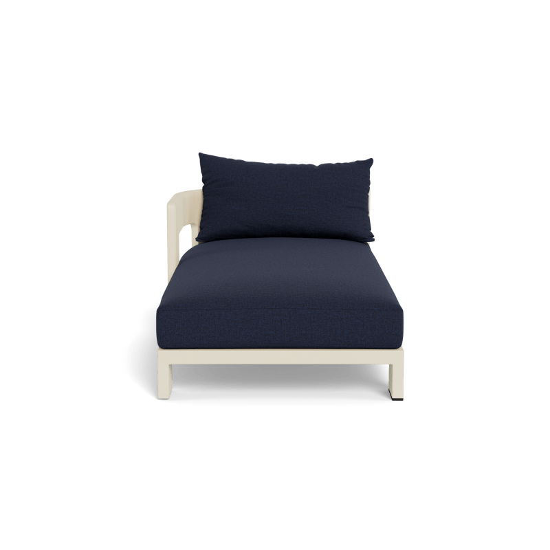 Victoria Aluminum Chaise Left