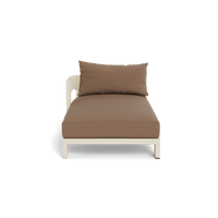 Victoria Aluminum Chaise Left
