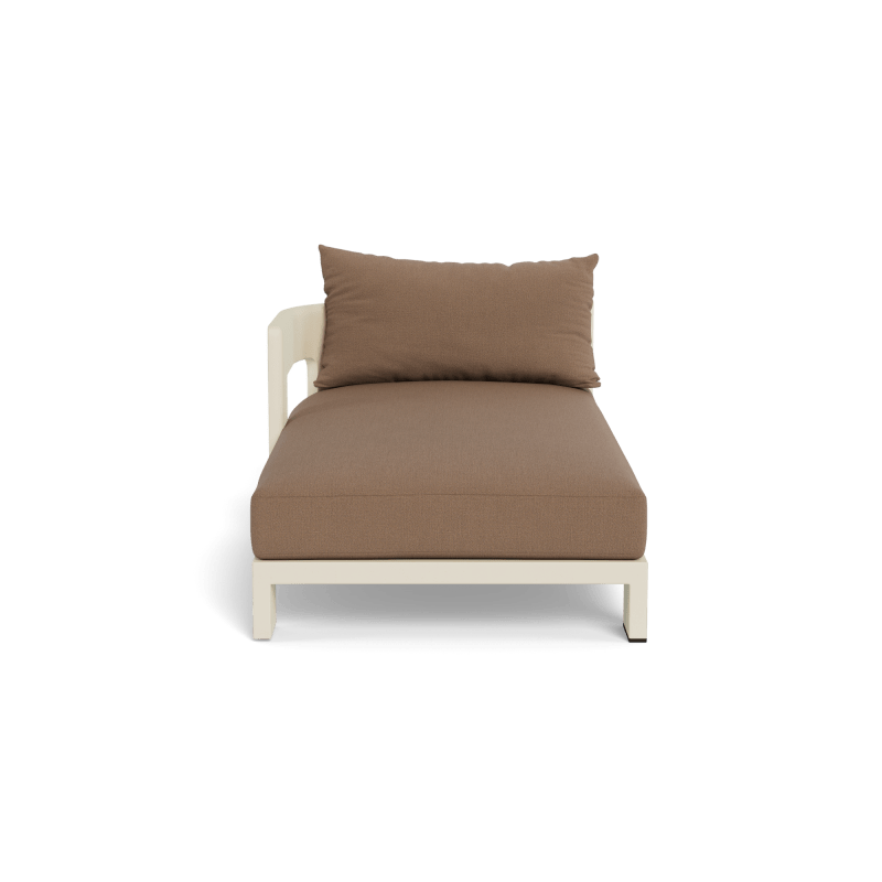 Victoria Aluminum Chaise Left