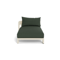 Victoria Aluminum Chaise Left