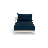 Victoria Aluminum Chaise Left