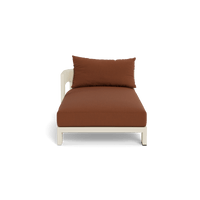 Victoria Aluminum Chaise Left