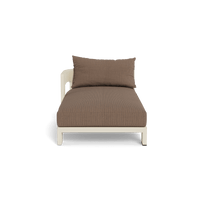 Victoria Aluminum Chaise Left
