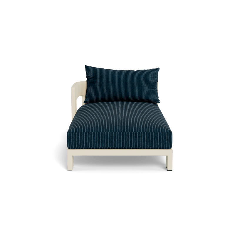 Victoria Aluminum Chaise Left