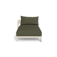 Victoria Aluminum Chaise Left