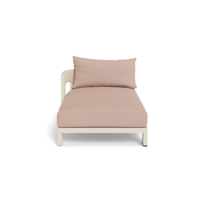 Victoria Aluminum Chaise Left