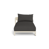 Victoria Aluminum Chaise Left