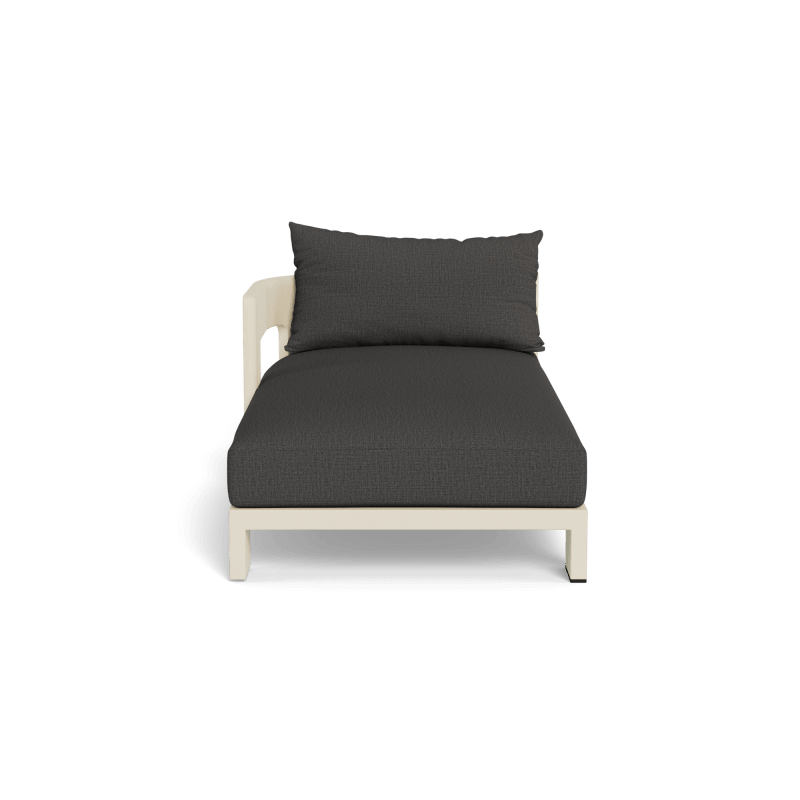 Victoria Aluminum Chaise Left