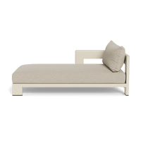 Victoria Aluminum Chaise Left