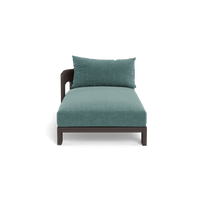 Victoria Aluminum Chaise Left