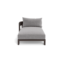 Victoria Aluminum Chaise Left