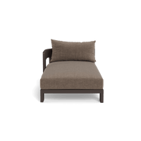 Victoria Aluminum Chaise Left