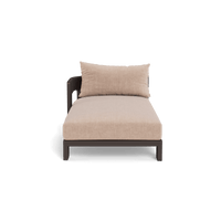 Victoria Aluminum Chaise Left