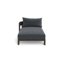 Victoria Aluminum Chaise Left