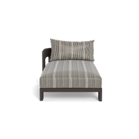 Victoria Aluminum Chaise Left