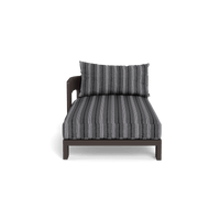 Victoria Aluminum Chaise Left