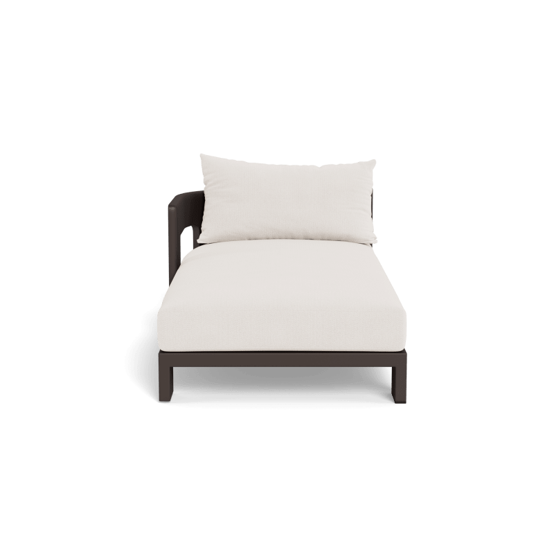 Victoria Aluminum Chaise Left