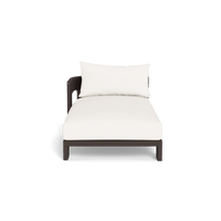 Victoria Aluminum Chaise Left