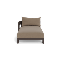 Victoria Aluminum Chaise Left