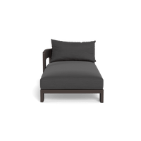 Victoria Aluminum Chaise Left