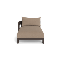 Victoria Aluminum Chaise Left