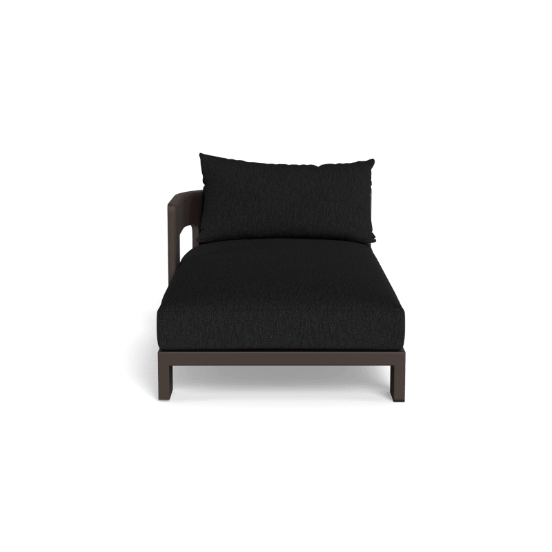Victoria Aluminum Chaise Left