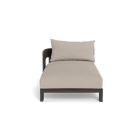 Victoria Aluminum Chaise Left