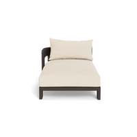 Victoria Aluminum Chaise Left