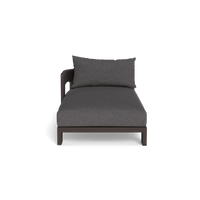 Victoria Aluminum Chaise Left