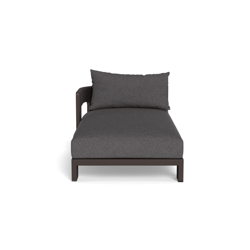Victoria Aluminum Chaise Left