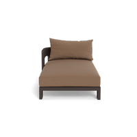 Victoria Aluminum Chaise Left