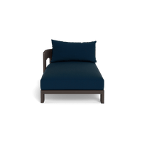 Victoria Aluminum Chaise Left