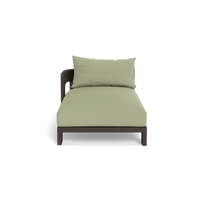 Victoria Aluminum Chaise Left