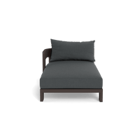 Victoria Aluminum Chaise Left
