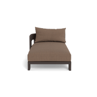 Victoria Aluminum Chaise Left