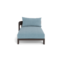 Victoria Aluminum Chaise Left