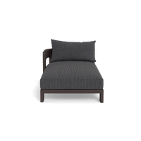 Victoria Aluminum Chaise Left