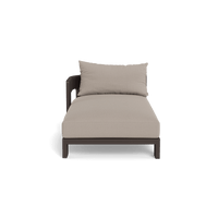 Victoria Aluminum Chaise Left