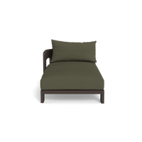 Victoria Aluminum Chaise Left