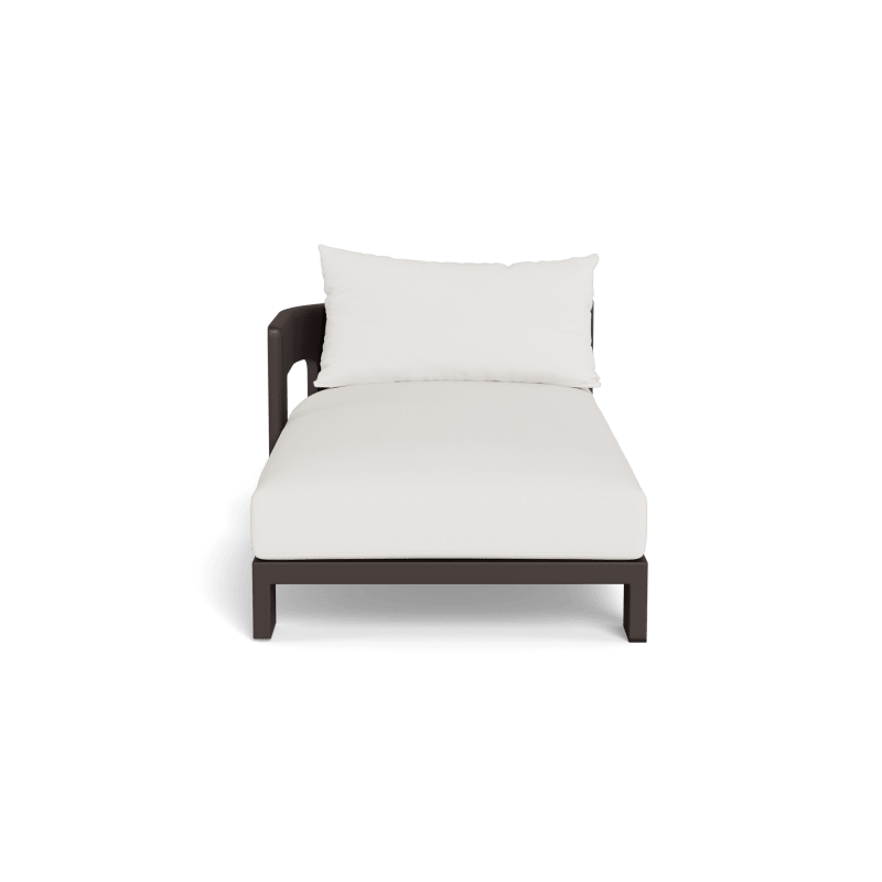 Victoria Aluminum Chaise Left